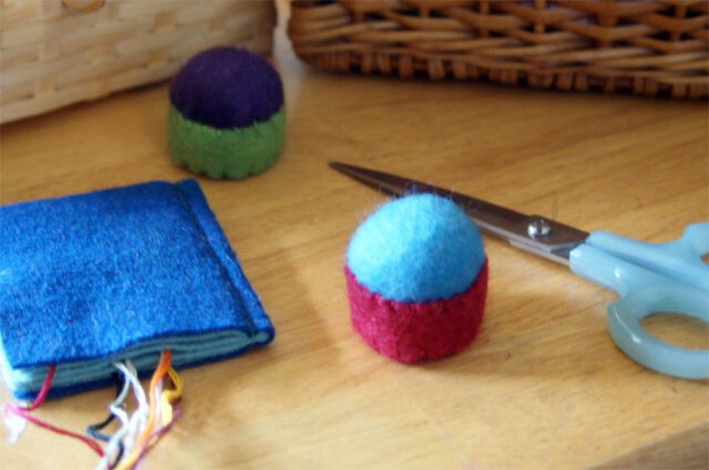 How To Make A Pincushion From A Bottle Cap Muse Of The Morning Hand