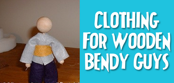 Bendy Guy or Acorn Doll Clothing Tutorial from Muse of the Morning