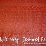 Bubble Wrap Textured Paper