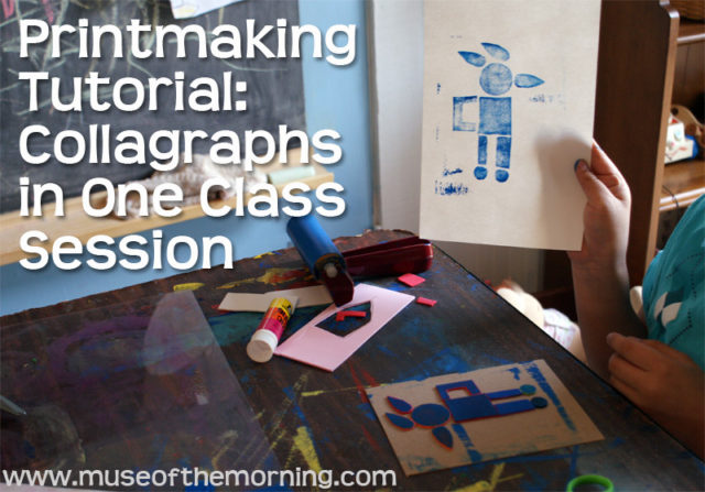 Collagraph Printmaking Lesson Printmaking Tutorial: Collagraphs, from Planning to Printing in One ...