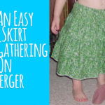 Make An Easy Tiered Skirt With Gathering Done On Your Serger