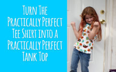 Turn The Practically Perfect Tee Shirt into a Practically Perfect Tank Top