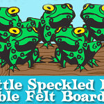 Free Printable: Five Little Speckled Frogs