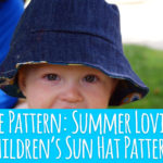 Free Pattern: Summer Lovin’ Children’s Sun Hat Pattern