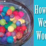 Wetfelting Wool Beads