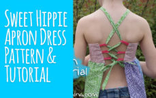 Sweet Hippie Apron Dress Pattern & Tutorial