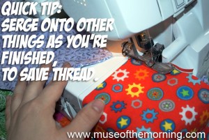 Here’s A Quick Serging Tip – Muse of the Morning ~ PDF Sewing ...