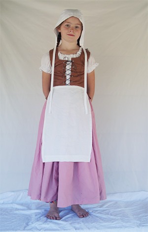 Renaissance Maiden outfit PDF pattern from Muse of the Morning