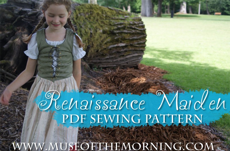 Renaissance Maiden PDF Sewing Pattern from Muse of the Morning