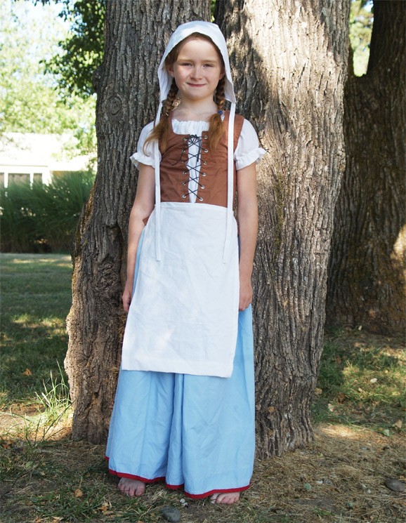 Renaissance Maiden outfit PDF pattern from Muse of the Morning