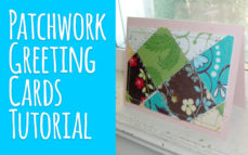 Patchwork Greeting Cards Tutorial