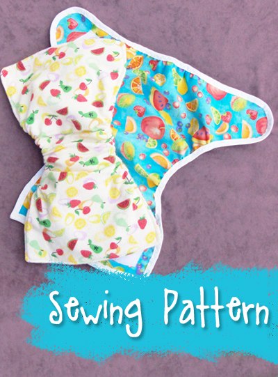 Artistry Baby Diaper Cover and One Size Mini Diaper Sewing Pattern from Muse of the Morning
