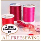 Muse of the Morning has been featured on AllFreeSewing.com