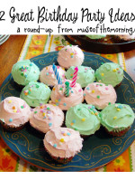 12 awesome and amazing birthday party theme ideas - a round up from Muse of the Morning