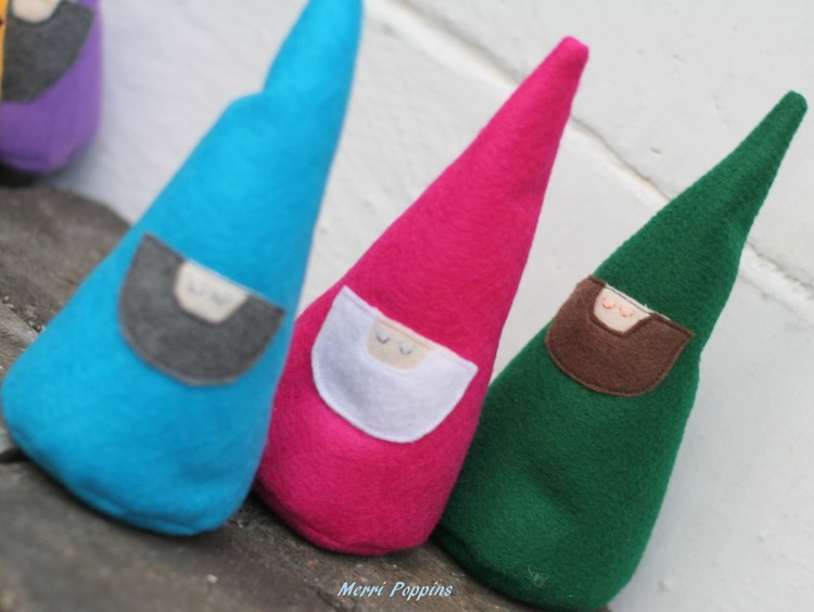 Pattern Revolution sews the My Friendly Garden Gnomes pattern from Muse of the Morning