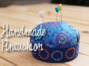 Make a Pincushion with a Mayonaise Jar Lid with Muse of the Morning