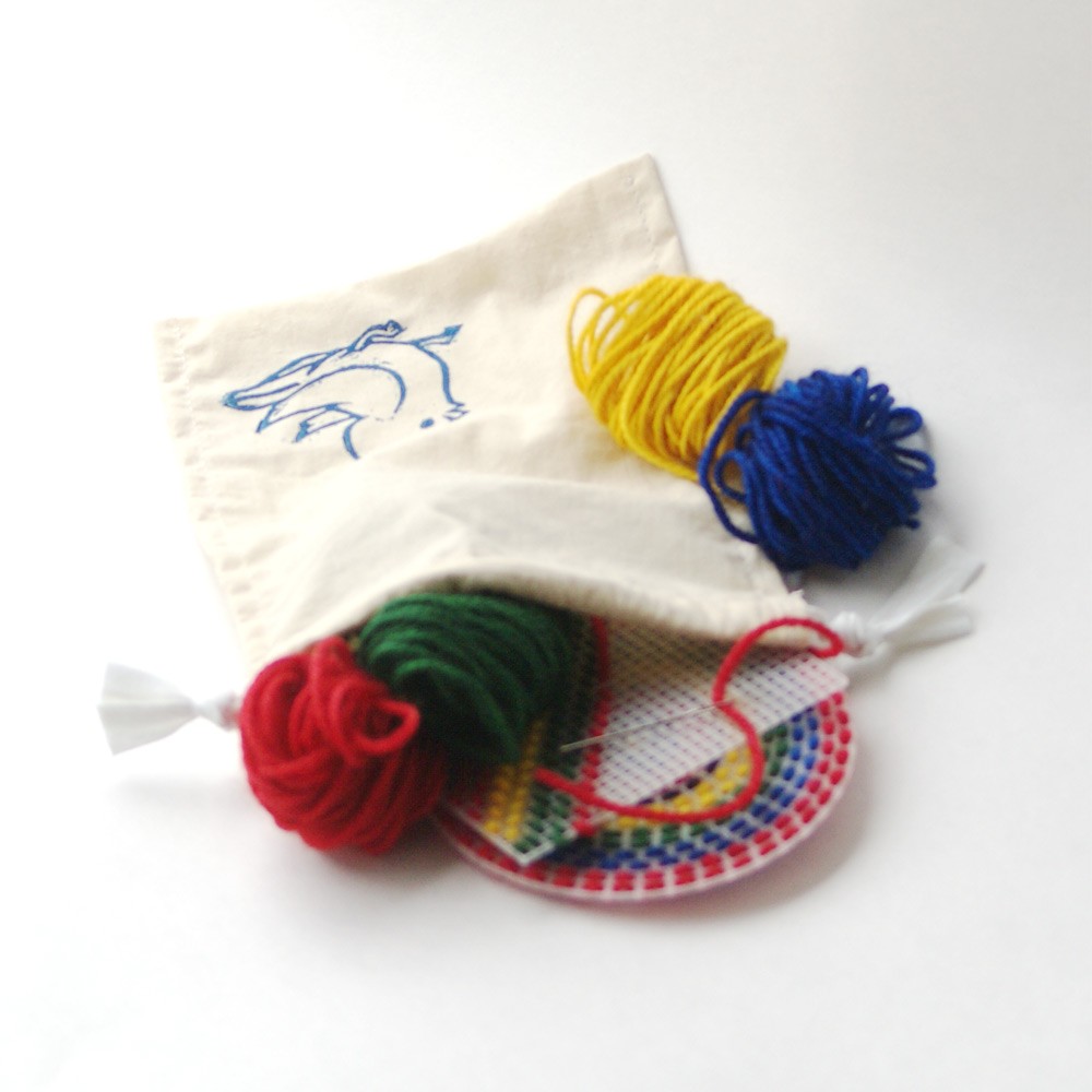 canvas sewing kit for kids from Muse of the Morning