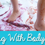 Big Messy Art: Painting With Body Parts