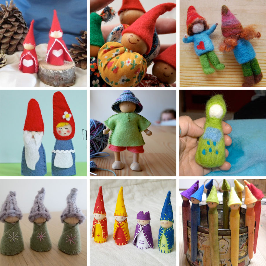 Weekend Inspiration from Muse of the Morning- Gnomes!