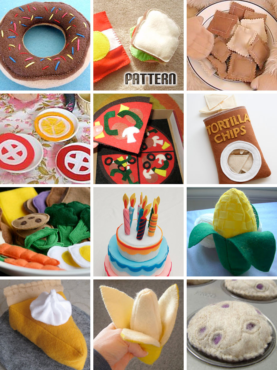 Amazing Felt Food Round Up on Muse of the Morning