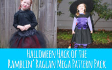 Halloween Hack of the Ramblin' Raglan Mega Pattern Pack