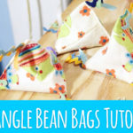 Triangle Bean Bags Tutorial – A Guest Post on Fleece Fun!