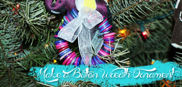Tutorial: Button Wreath Ornament from Muse of the Morning