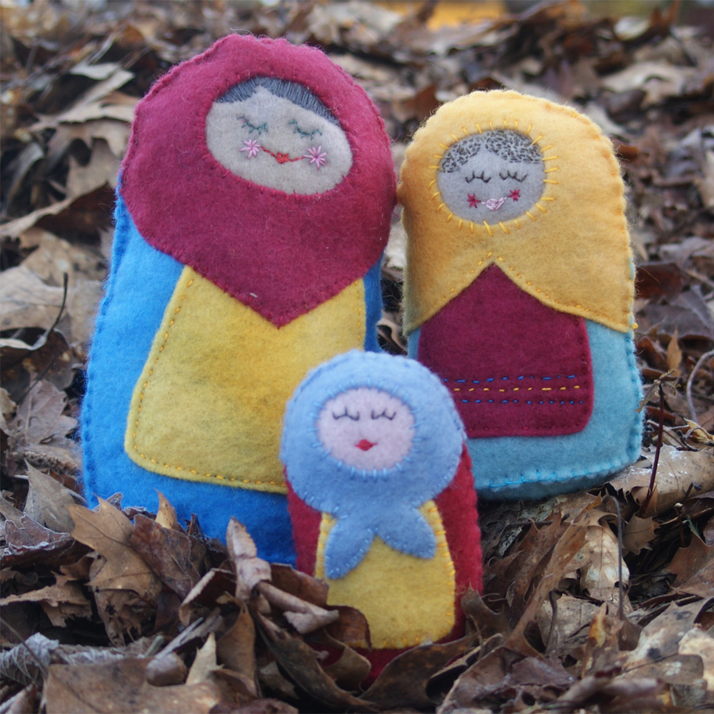 Russian Nesting Doll PDF Sewing Pattern from Muse of the Morning
