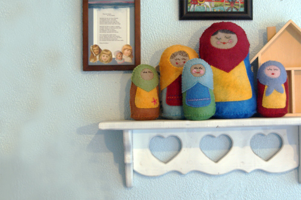 Soft & Squishy Stuffed Matryoshka Doll Pattern