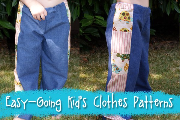 Easy-going boho kids clothing sewing patterns from Muse of the Morning