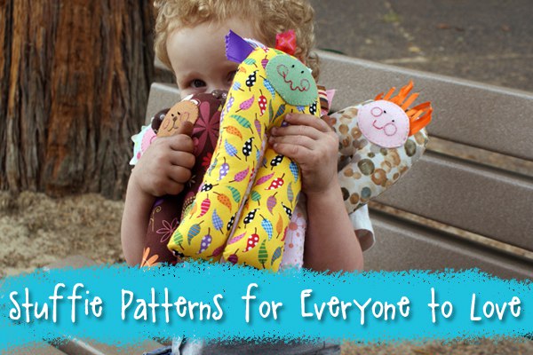 Stuffie, Stuffed Toy, Stuffed Animal Sewing Patterns from Muse of the Morning