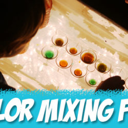 Color Mixing Fun with Kids - from Muse of the Morning
