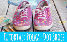 Tutorial: Polka-Dot Shoes