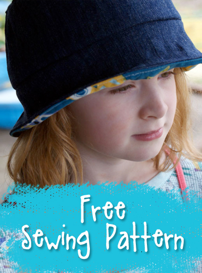 Free Summer Lovin' Sun Hat Sewing Pattern from Muse of the Morning