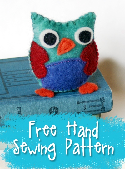 Free Hand Sewing Pattern- Wise Mr. Owl - from Muse of the Morning