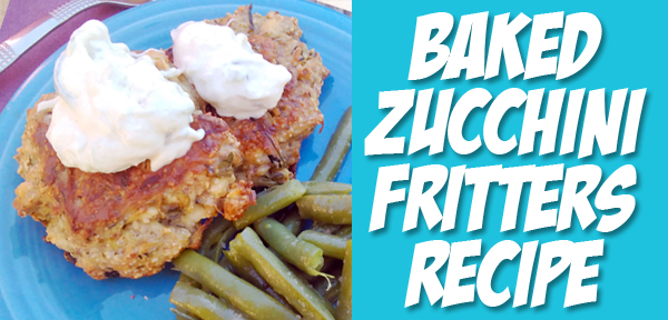 Baked Zucchini Fritters recipe from Muse of the Morning - bonus! They're gluten free and whole foods too!!