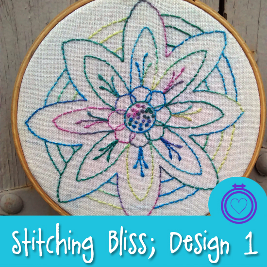 Stitching Bliss; Design 1 an embroidery design from Muse of the Morning