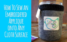 How To Sew an Embroidered Applique onto Any Cloth Surface