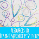 Learn Embroidery Stitches