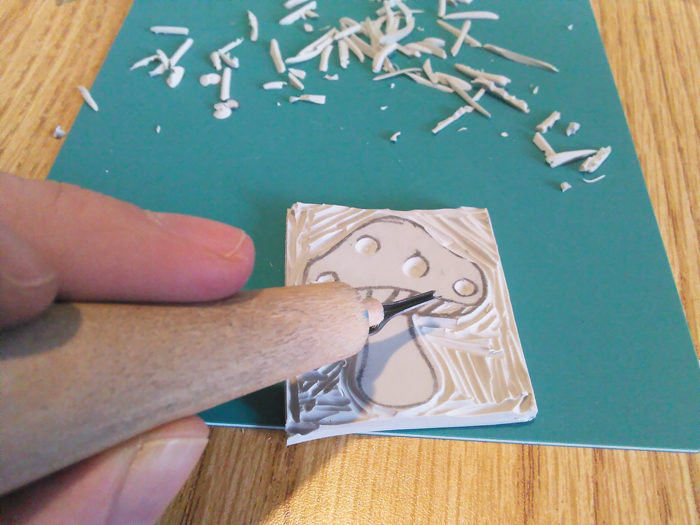How To Make Your Own Stamp - a tutorial from Muse of the Morning
