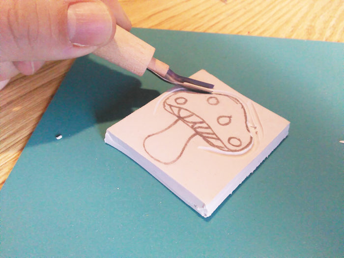 How To Make Your Own Stamp - a tutorial from Muse of the Morning