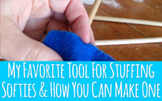 My Favorite Tool For Stuffing Softies & How You Can Make One