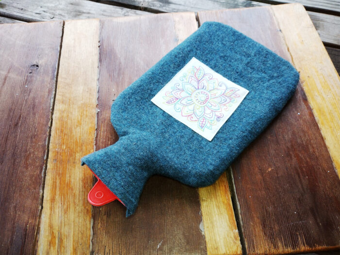 How to make a hot water bottle cover, Craft