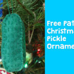 Free Pattern: A Christmas Pickle Ornament