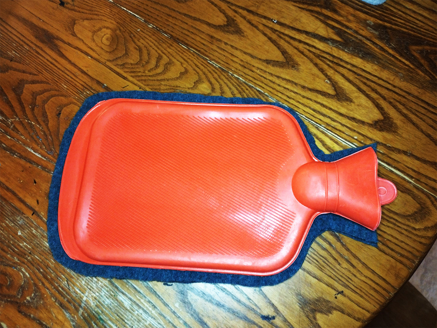 Hot Water Bottle Cozy Tutorial - a post from Muse of the Morning
