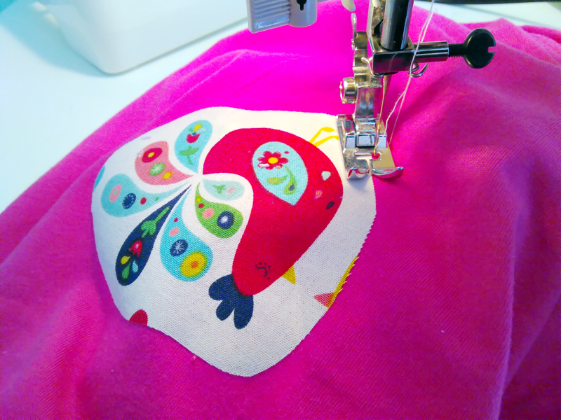 An Appliqued T-Shirt Tutorial from Muse of the Morning- make some fancy t-shirts really quickly!