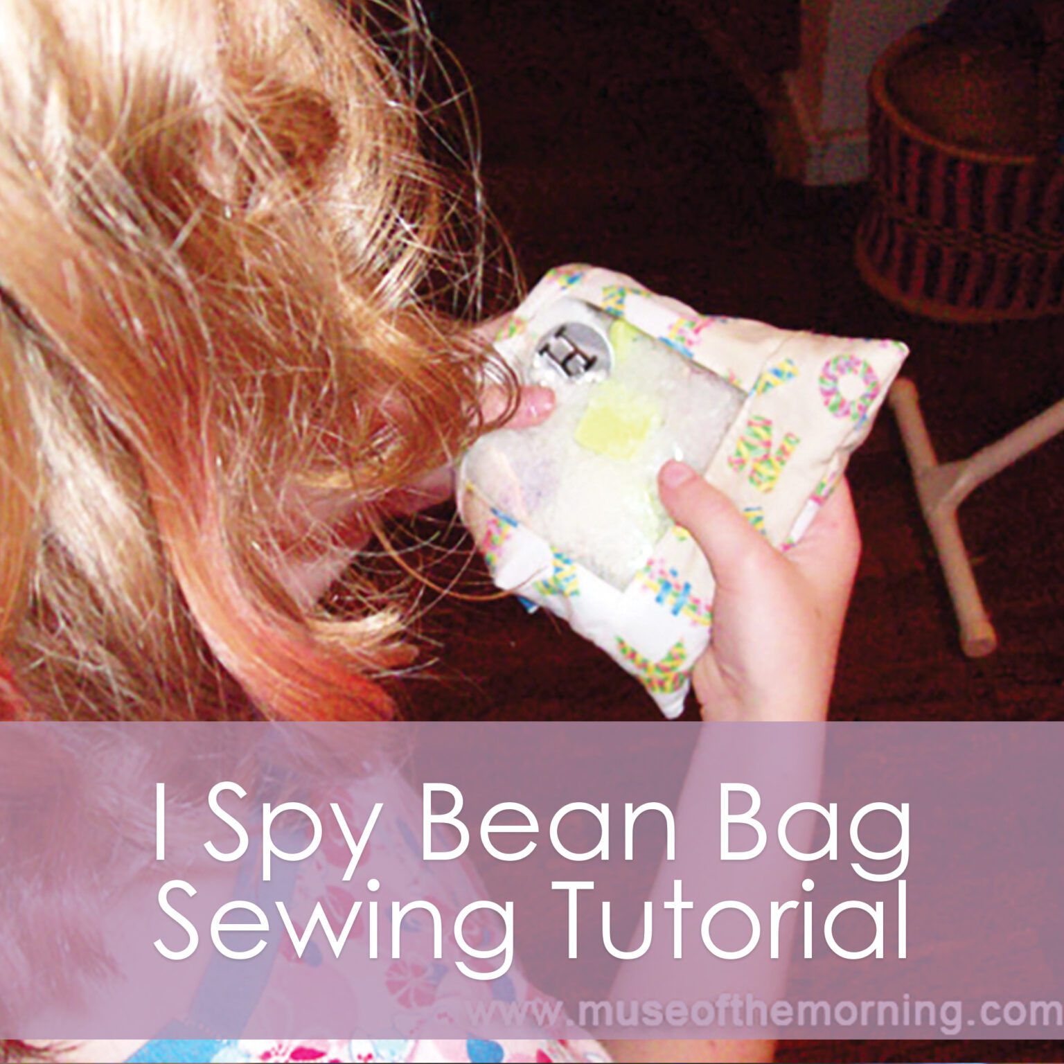 I Spy Bean Bag sewing tutorial from Muse of the Morning