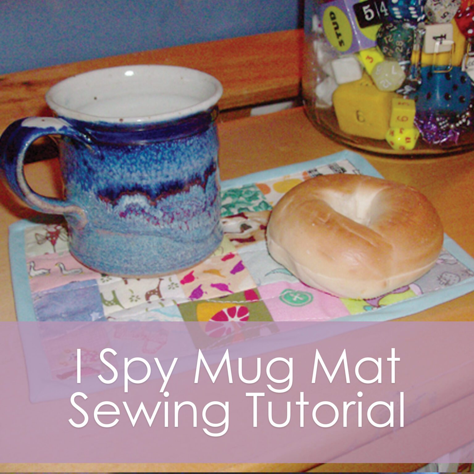 I Spy Mug Mat Tutorial from Muse of the Morning