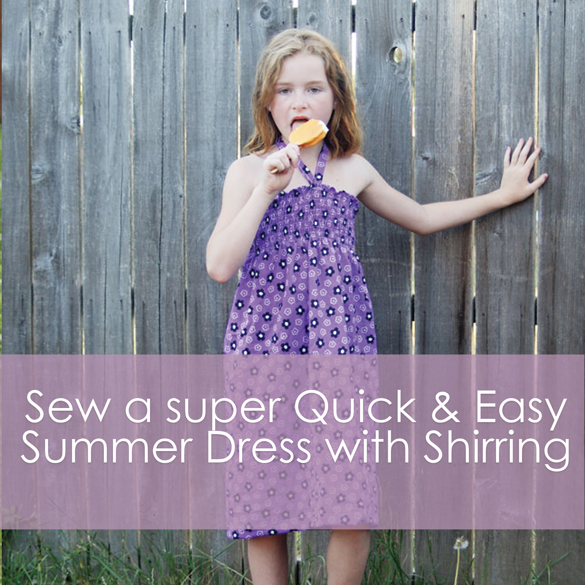 How to Sew a Super Easy & Quick Summer Dress with Shirring – Muse