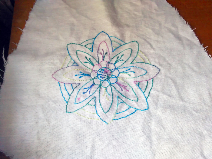 Transferring your embroidery pattern using Sulky Sticky Fabri